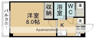 プラザドゥブランカ【303号室】の間取り