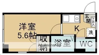 ベルトピア仙台23【2階】の間取り