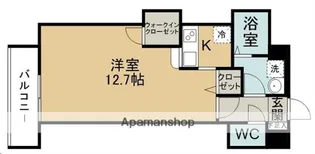プランドール小鶴新田【202号室】の間取り