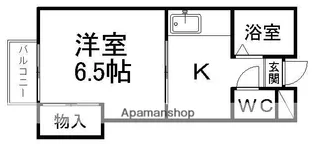 コーポシャイニング【A201号室】の間取り
