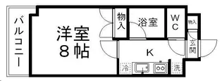 コージーコートひだまり館【1階】の間取り