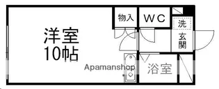 ピースフル桜【403号室】の間取り