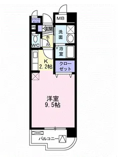 高染Ⅸ館【3階】の間取り