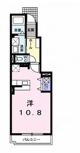 レジデンス神明弐番館【1階】の間取り