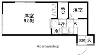 パレットヒルズ【102号室】の間取り