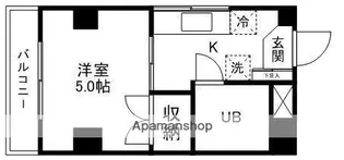 幸田ビル【5階】の間取り