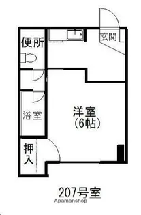 ジュネパレス【2階】の間取り