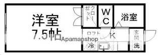 第一メゾン青山【103号室】の間取り