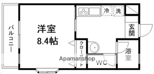 スエヒロ館【205号室】の間取り