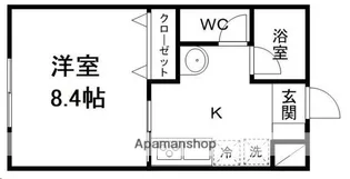 スエヒロ館【103号室】の間取り