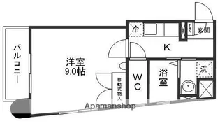 グリーンヒルズ榴岡【401号室】の間取り