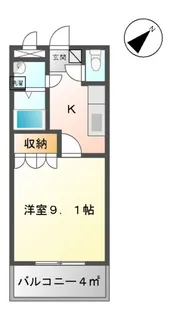 セレッソ【2階】の間取り