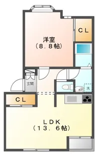 グレイス・シャトー【2階】の間取り
