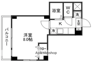 CCD萩野町【3階】の間取り