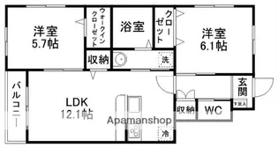 PRIMO【1階】の間取り