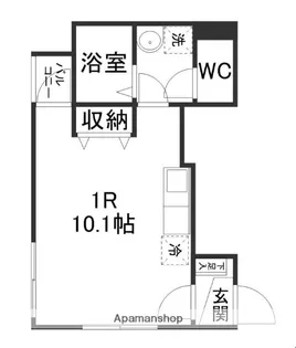 プチメゾンA【101号室】の間取り