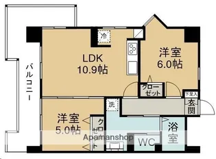 THE CLASS SENDAI EAST GATE【4階】の間取り