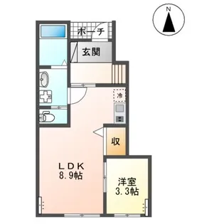 Y’Sハウス【1階】の間取り