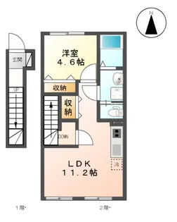 Y’Sハウス【2階】の間取り
