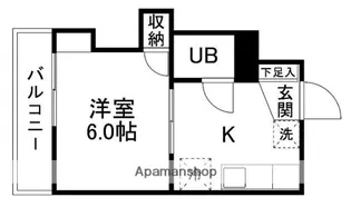 グリーンメゾン宮町【3階】の間取り