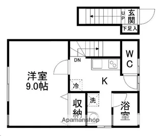 アスコット多賀城丸山【2階】の間取り