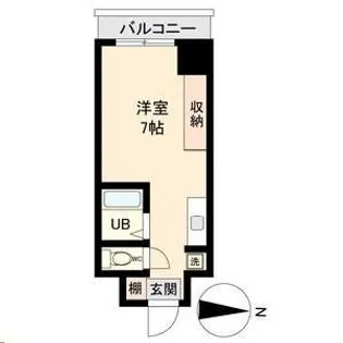 アソルティ東二番丁レジデンス【10階】の間取り