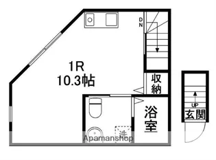 プランタン小田原【205号室】の間取り