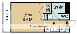 エルスタンザ仙台八木山【2階】の間取り