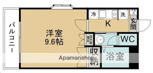 エルスタンザ仙台八木山【211号室】の間取り