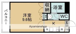 エルスタンザ仙台八木山【302号室】の間取り