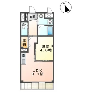 グランド シリウス (GRAND SIRIUS)【6階】の間取り