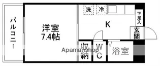 レジデンス銀杏【106号室】の間取り