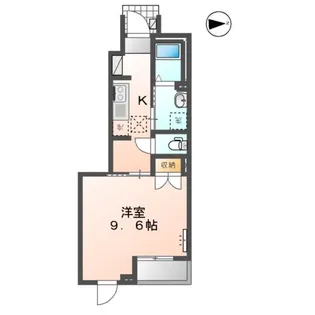 リラハイツ宮町【1階】の間取り