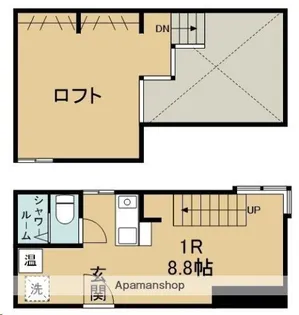 THE・BASE【3階】の間取り