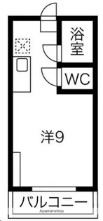 ハイツA&K【405号室】の間取り