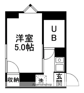 グリーンハイツ宮城野【3階】の間取り