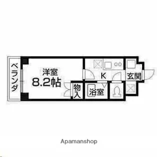 宮城県仙台市青葉区木町【マンション】の間取り
