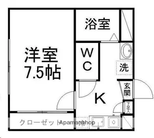 ベル・ドミール【3階】の間取り