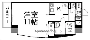 Y’S南鍛冶町【1001号室】の間取り