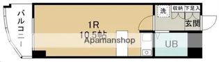 リシャール宮城野【2階】の間取り