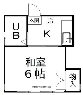 コーポたいむ【205号室】の間取り