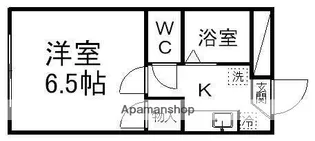 コスモ土樋【4階】の間取り