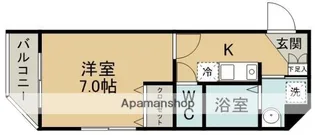 SEIWA花京院ビル【4階】の間取り