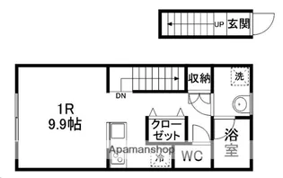 プランドール桜木【2階】の間取り