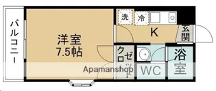 ピースフル銀杏町【201号室】の間取り