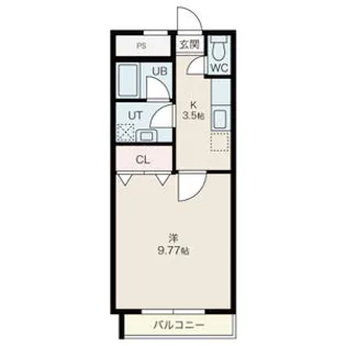 COMFORT PLACE【1階】の間取り