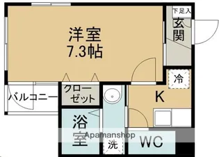 EXGRANDE長町1丁目【1階】の間取り