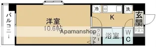 サンフレア金屋敷【206号室】の間取り