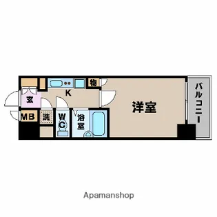 グラン・ドミール燕沢【408号室】の間取り