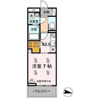 デサフィオ長町南百番館【2階】の間取り